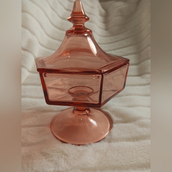 Glass candy compote 8' - Picture 4 of 7